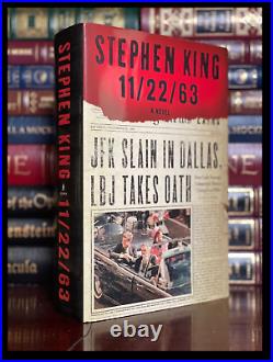 11/22/63 SIGNED by STEPHEN KING Hardback 1st Edition First Printing