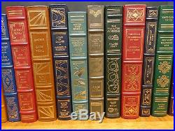17 Volumes Of The Franklin Library Signed First Edition Society Leather/signed