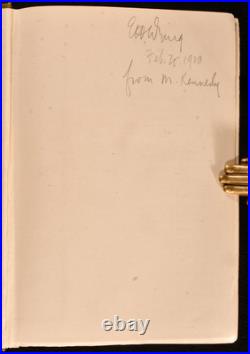 1915 Contemporary Portraits Frank Harris First Edition Signed By Publisher