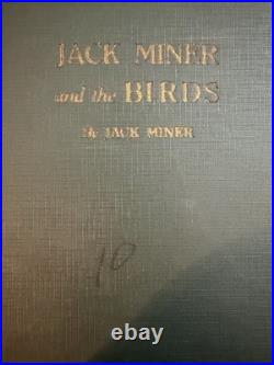 1923 JACK MINER and the BIRDS 1st EDITION- Hardcover SIGNED