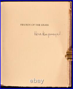 1927 Swords of the Grass Dora Hagemeyer Signed First Edition Scarce