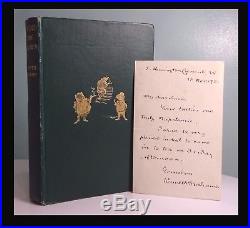 1931 Wind in the Willows + SIGNED LETTER FROM KENNETH GRAHAME First Edition