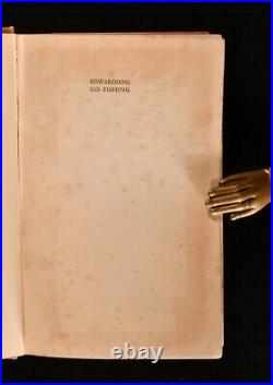 1932 Edwardians Go Fishing Or Many Days on Many Waters Signed 1st Edition Illus