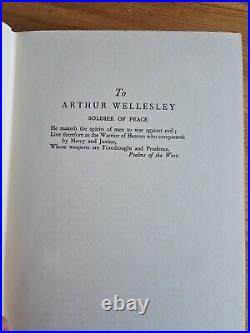 1937 Signed First Edition Muriel Wellesley The Man Wellington