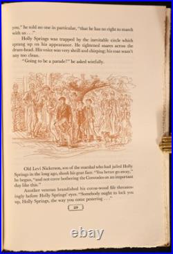 1938 Here Lies Holly Springs by MacKinlay Kantor Signed First Edition