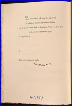 1938 Here Lies Holly Springs by MacKinlay Kantor Signed First Edition