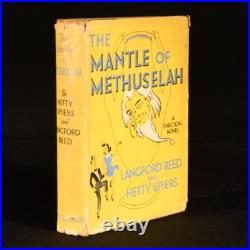 1939 The Mantle of Methuselah Langford Reed Hetty Spiers Signed First Edition