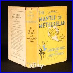1939 The Mantle of Methuselah Langford Reed Hetty Spiers Signed First Edition