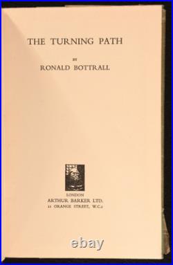 1939 The Turning Path by Ronald Bottrall First Edition Signed Presentation Co