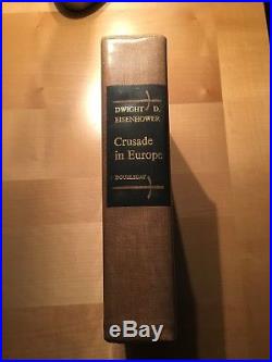 1948 Limited signed First Edition #417 CRUSADE IN EUROPE -Dwight D. Eisenhower