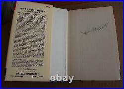 1948 Who Goes There John W. Campbell Jr. 1st Edition Signed Hardcover Shasta