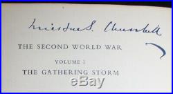 1948 Winston Churchill The Second World War Signed Volume Six 1st Editions Photo