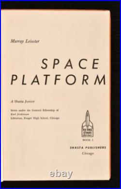 1953 Space Platform Murray Leinster First Edition Signed