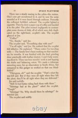 1953 Space Platform Murray Leinster First Edition Signed