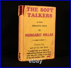 1957 The Soft Talkers Margaret Millar First Edition Signed