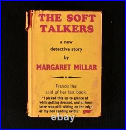 1957 The Soft Talkers Margaret Millar First Edition Signed
