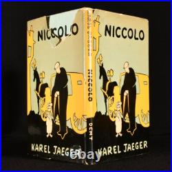 1959 Niccolo Karel Jaeger Signed First Edition Uncommon Dust Wrapper 1959 Niccolo Karel Jaeger Signed First Edition Uncommon Dust Wrapper