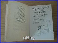 1960 Agatha Christie CHRISTMAS PUDDING, SIGNED INSCRIBED FIRST EDITION 1st print