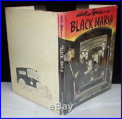 1960 BLACK MARIA CHARLES ADDAMS FAMILY SIGNED FIRST EDITION WithFULL PAGE DRAWING