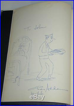 1960 BLACK MARIA CHARLES ADDAMS FAMILY SIGNED FIRST EDITION WithFULL PAGE DRAWING