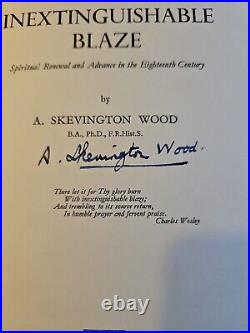 1960 Signed First Edition The Inextinguishable Blaze A Skevington Wood