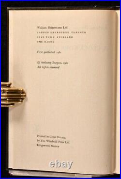 1962 A Clockwork Orange First Edition Signed Anthony Burgess Novel