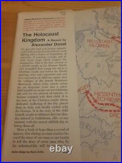 1965 Signed First Edition The Holocaust Kingdom Alexander Donat