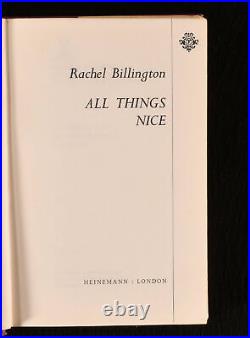 1969 All Things Nice Rachel Billington First Edition Signed