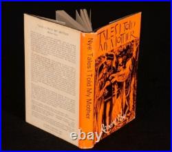 1969 Tales I Told My Mother Robert NYE First Edition Signed 1969 Tales I Told My Mother Robert NYE First Edition Signed