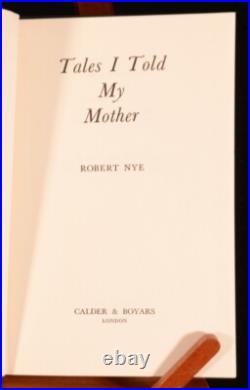 1969 Tales I Told My Mother Robert NYE First Edition Signed