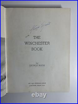 1971 The Winchester Book George Madis Signed 1 of 1000 First Edition Hardcover