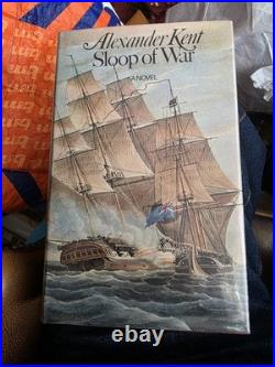 1972 Sloop Of War Alexander Kent Hand Signed First Edition