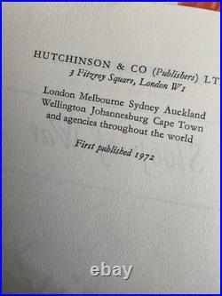 1972 Sloop Of War Alexander Kent Hand Signed First Edition