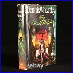1973 The Irish Witch Dennis Wheatley Signed First Edition Dust Wrapper