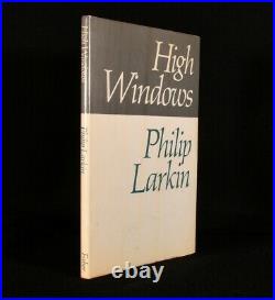 1974 High Windows Philip Larkin First Edition Signed