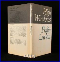 1974 High Windows Philip Larkin First Edition Signed