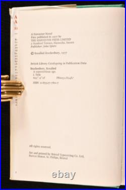 1977 A Superstitious Age Rosalind Brackenbury Scarce First Edition Signed 1977 A Superstitious Age Rosalind Brackenbury Scarce First Edition Signed