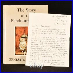 1977 The Story Of The Pendulum Clock Ernest L Edwardes First Edition Signed L