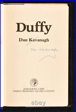 1980 Duffy First Edition Signed Dan Kavanagh Julian Barkes Very Scarce Detect