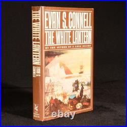 1980 The White Lantern by Evan S. Connell Signed First Edition Unclipped Dust