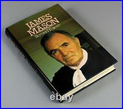 1981 SIGNED + INSCRIBED James Mason Before I Forget 1st ed to HOLLYWOOD producer