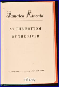 1983 At the Bottom of the River Jamaica Kincaid Signed First Edition