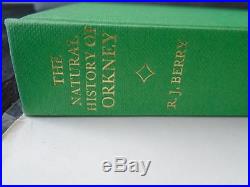 1985'Orkney' New Naturalist 70 SIGNED FIRST EDITION R. J. Berry