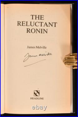 1988 Reluctant Ronin by James Melville First Edition Signed