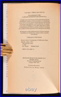 1988 Reluctant Ronin by James Melville First Edition Signed