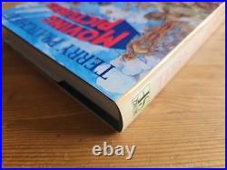 1990 Signed First Edition Terry Pratchett Moving Pictures
