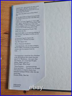 1990 Signed First Edition Terry Pratchett Moving Pictures