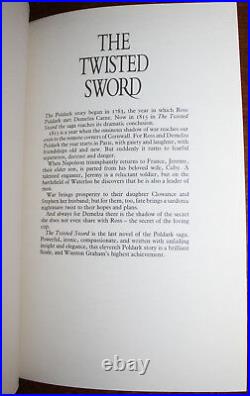 1990 The Twisted Sword SIGNED Winston GRAHAM First Edition of Poldark Novel