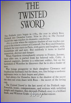 1990 The Twisted Sword SIGNED Winston GRAHAM First Edition of Poldark Novel