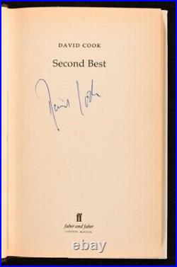 1991 Second Best David Cook Signed First Edition Uncommon